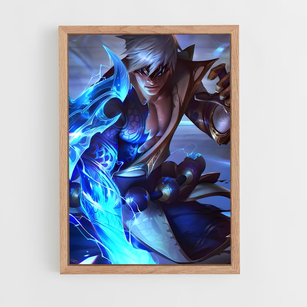 Poster Lee Sin, le Maître des Ombres – affiche League Of Legends (vue 4)